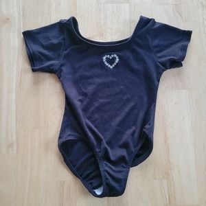 Jacque Moret black bodysuit size XS